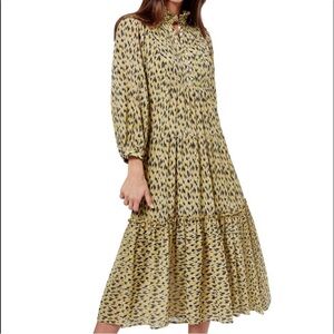 Joie Pismo Printed Cotton Swing Dress